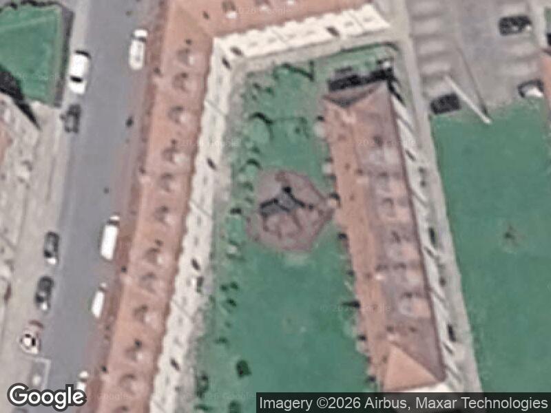 Satellitfoto af Legepladsen v. Bragesvej
