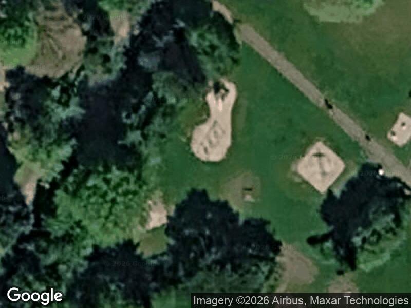 Satellitfoto af Legepladsen v. Jomfru Ingefreds Vej