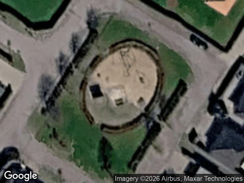 Satellitfoto af Legepladsen v. Koustrupparken