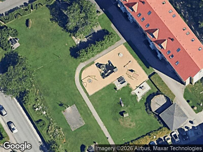 Satellitfoto af Legepladsen v. Hammershusvej