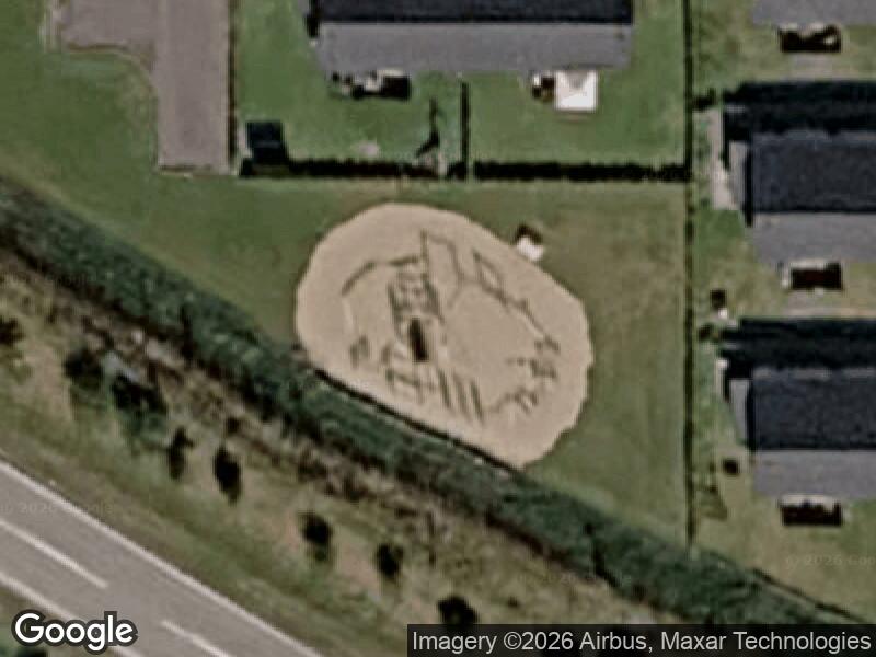 Satellitfoto af Legepladsen v. Julivænget