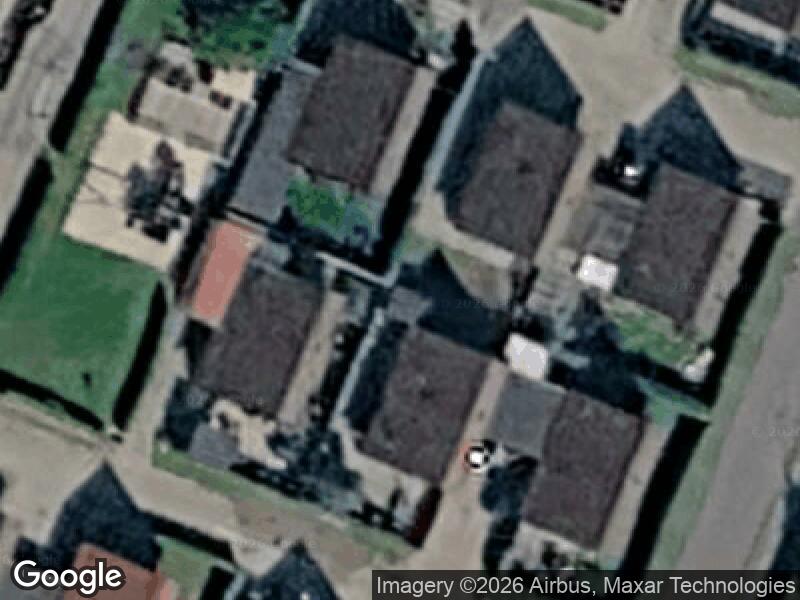 Satellitfoto af Fiskenes kvarter-legepladsen
