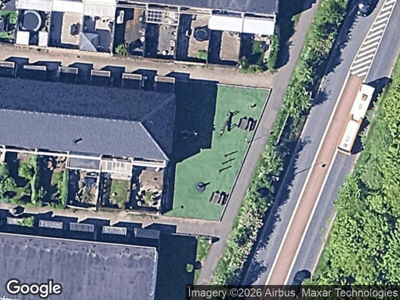 Satellitfoto af Legepladsen v. Glentehusene