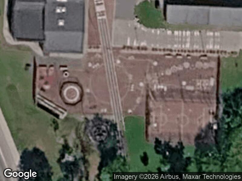 Satellitfoto af Legepladsen v. Løget Høj