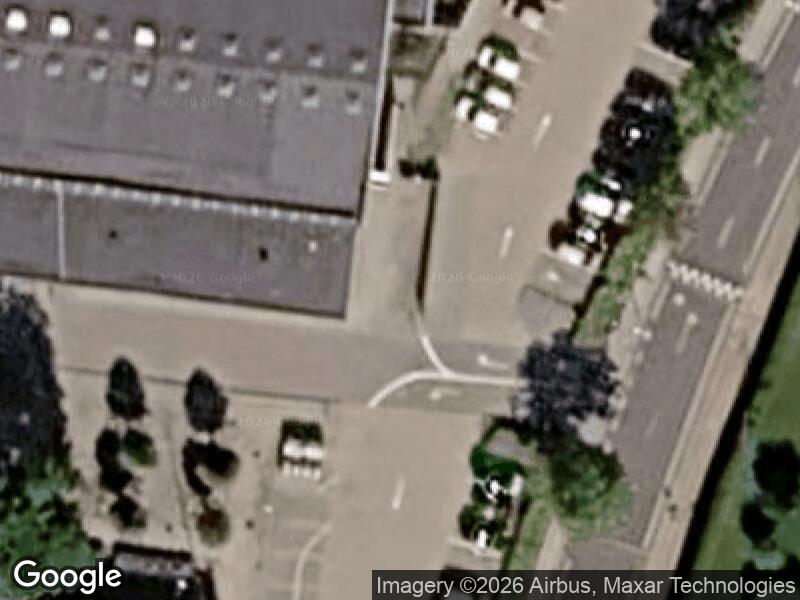Satellitfoto af Højvangskolen legeplads