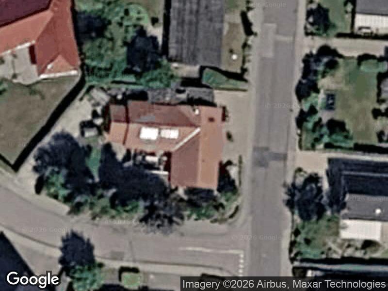 Satellitfoto af Legepladsen v. Toftevænget