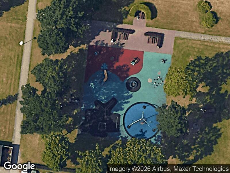 Satellitfoto af Legepladsen v. Lillekær