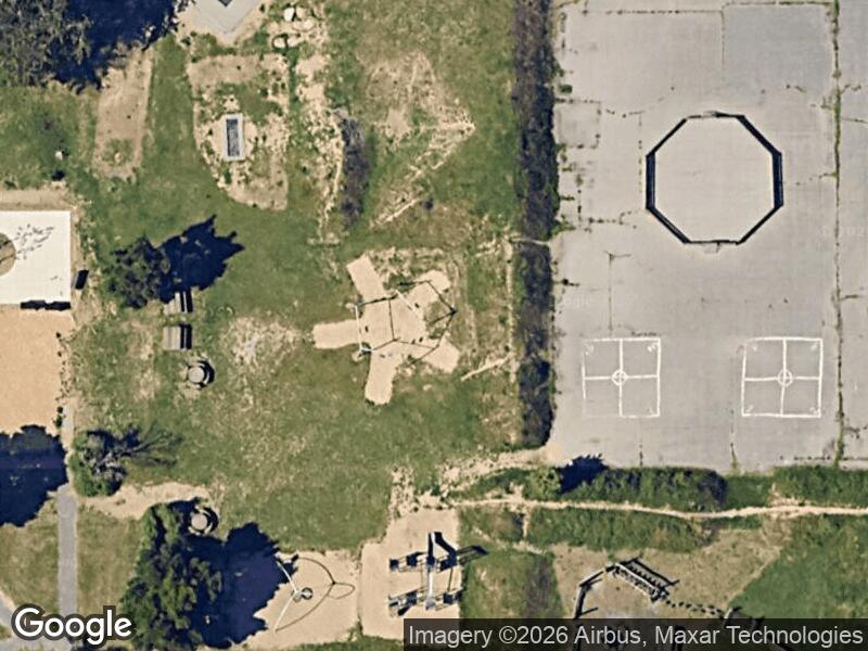Satellitfoto af Legepladsen v. Solbærvej