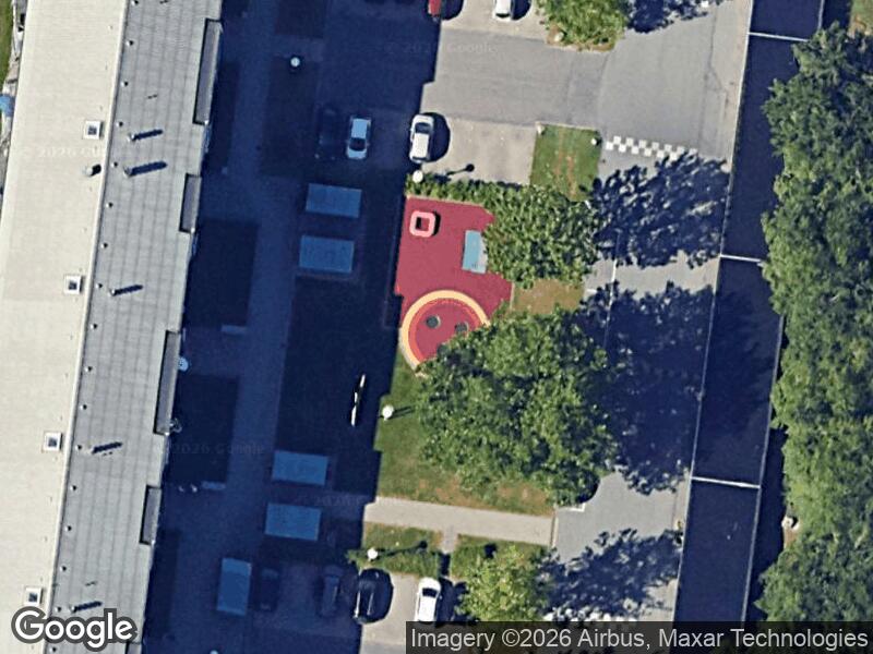Satellitfoto af Legepladsen v. Johannes Larsens Vej