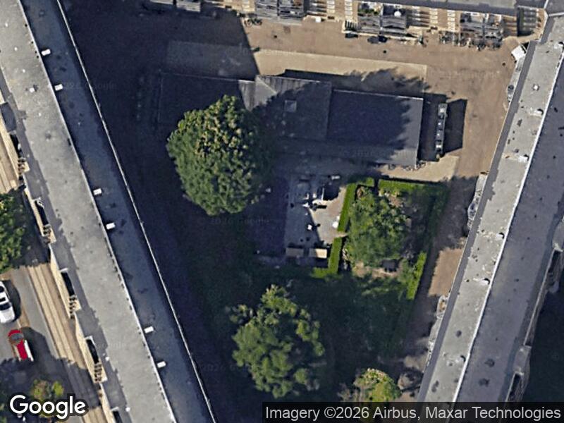 Satellitfoto af Legepladsen v. Finsensvej
