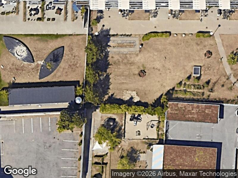 Satellitfoto af Legepladsen v. Bygmestervej