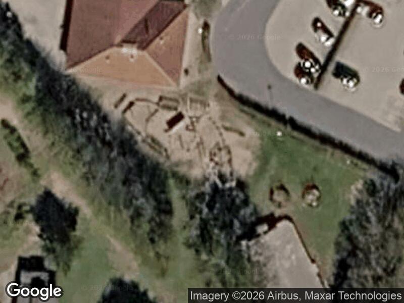 Satellitfoto af Legepladsen v. Højgårdsvænget