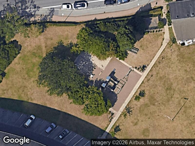 Satellitfoto af Legepladsen v. Alleen
