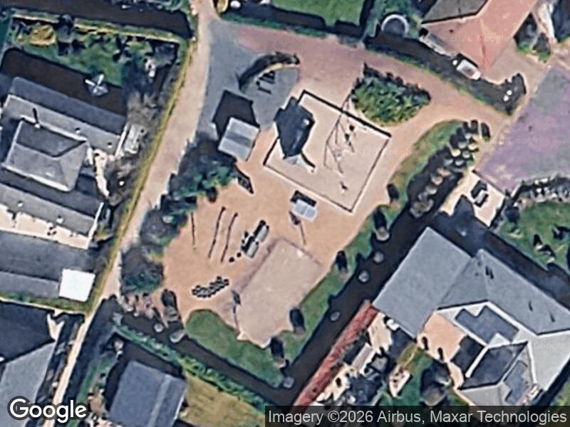 Satellitfoto af Legepladsen v. Strandgårdsparken