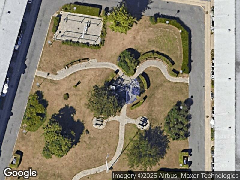 Satellitfoto af Legepladsen v. Utterslevgård