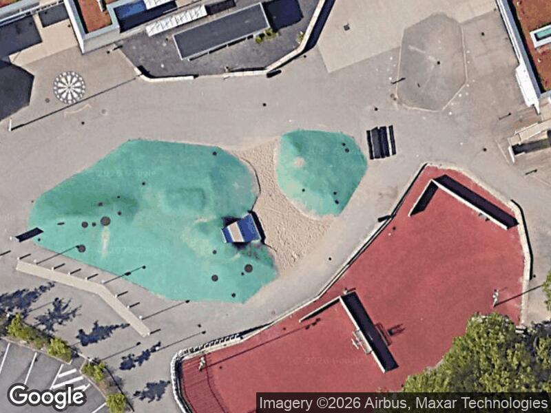 Satellitfoto af Legepladsen v. Bagsværd Hovedgade