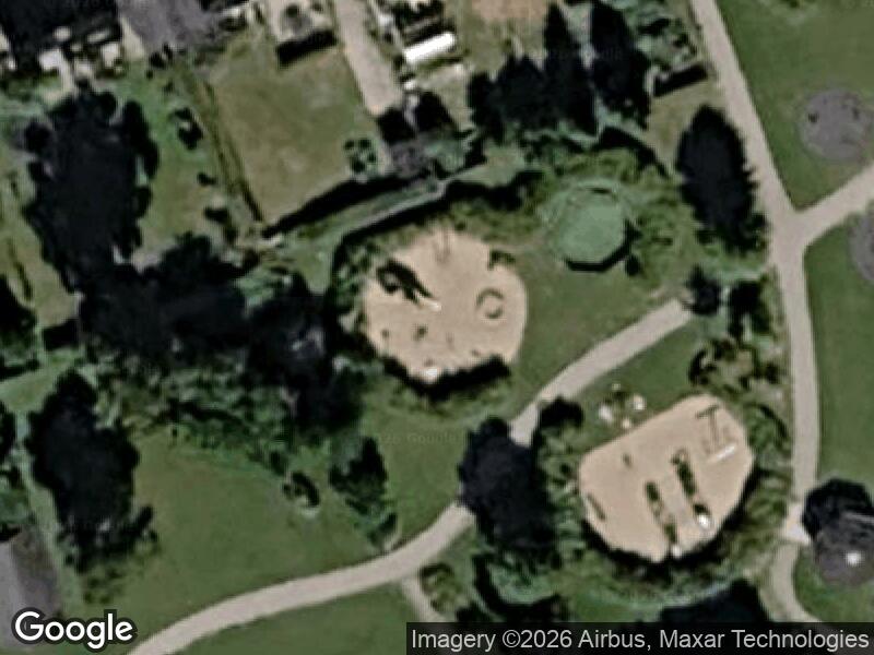 Satellitfoto af Legepladsen i Tusindårslegeparken (vest)