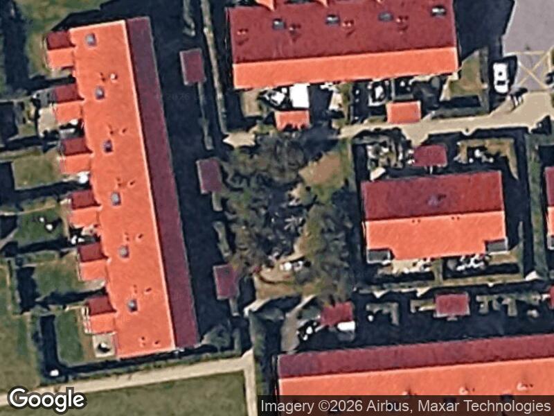 Satellitfoto af Legepladsen v. Nordmandsvænget