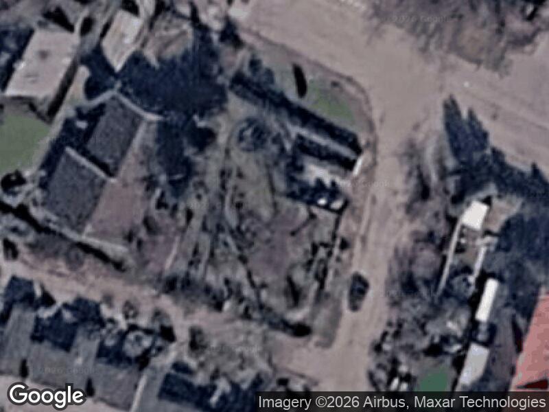Satellitfoto af Legepladsen v. Baunebjergvej