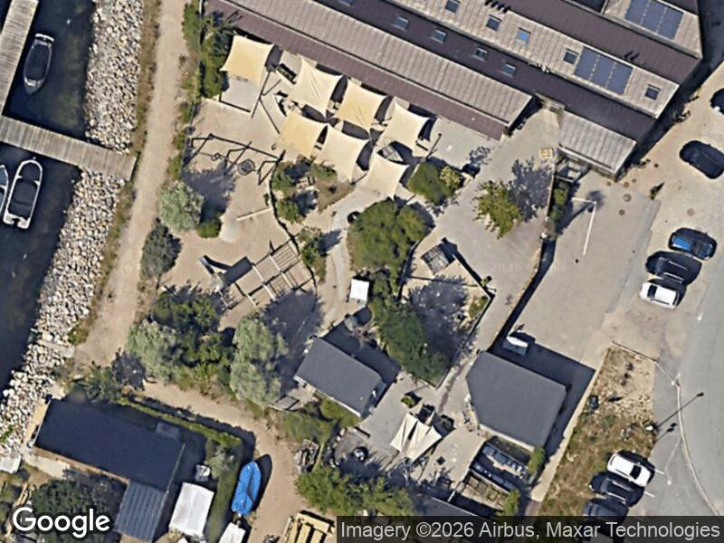 Satellitfoto af Legepladsen v. Rundholtsvej