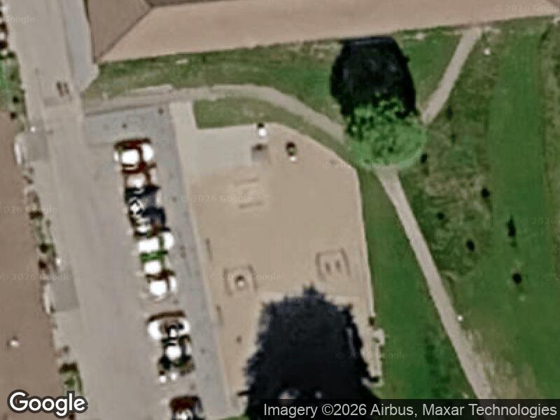 Satellitfoto af Legepladsen v. Husarvej