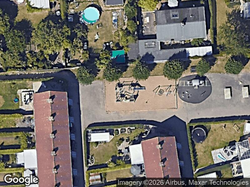 Satellitfoto af Legepladsen v. Horsevænget