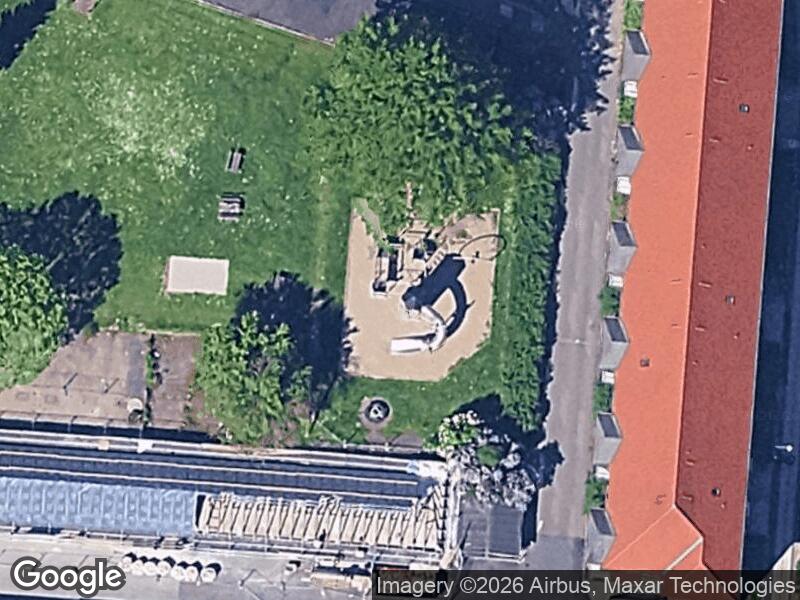 Satellitfoto af Legepladsen v. Toggangen