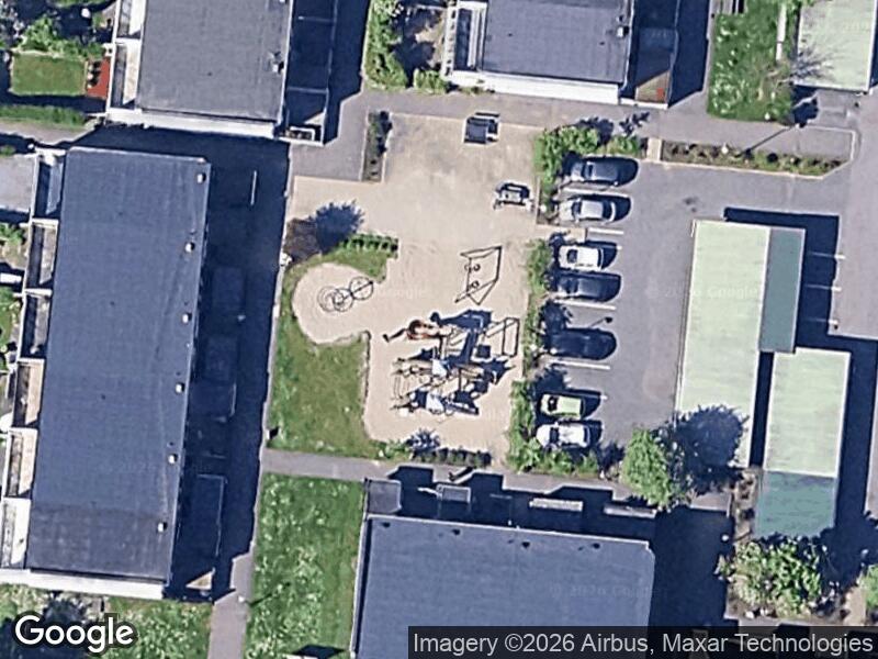 Satellitfoto af Legepladsen v. Fyrrehusene
