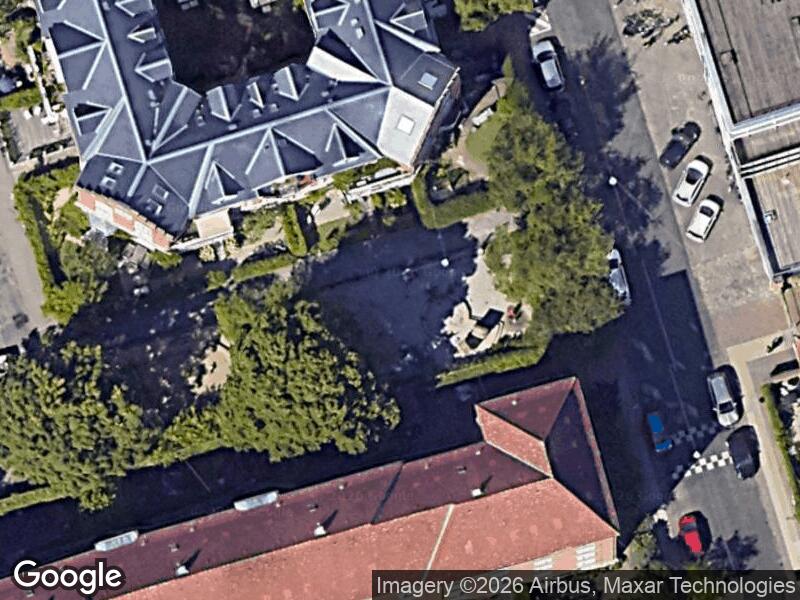 Satellitfoto af Legepladsen i Musholmgade