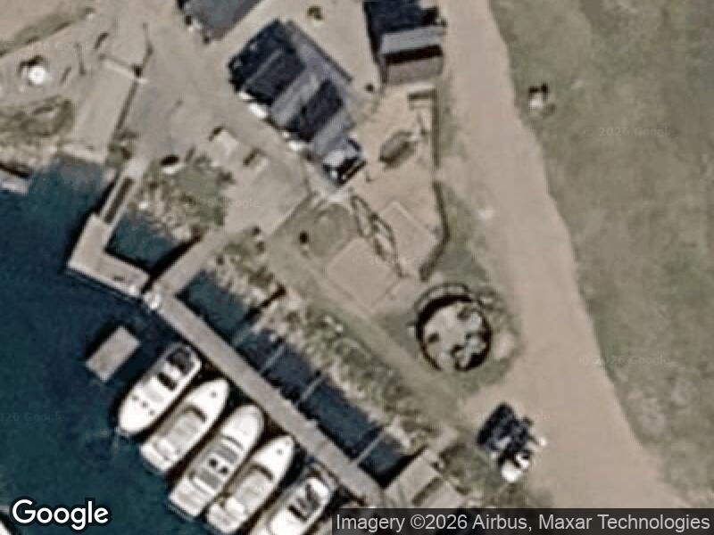 Satellitfoto af Legeplads på Hejlsminde havn
