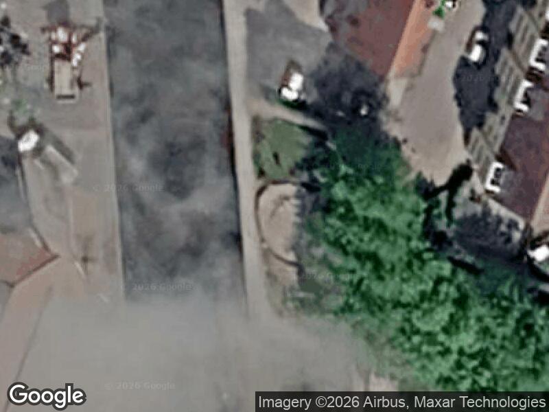 Satellitfoto af Legepladsen i Byparken ved Ydunsgade