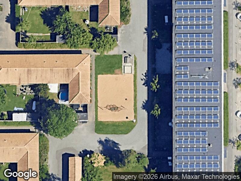 Satellitfoto af Legepladsen v. Nyringen