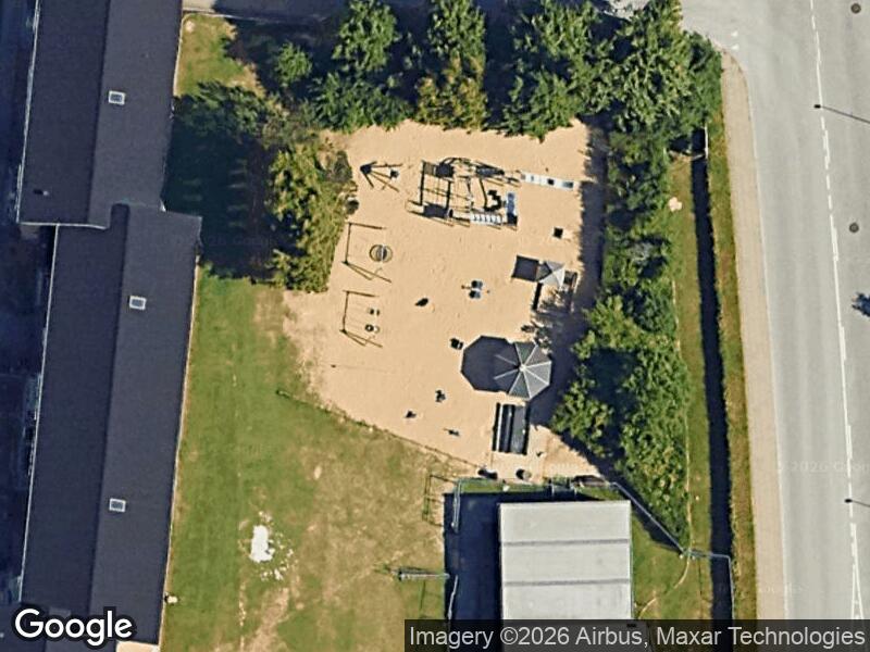 Satellitfoto af Legepladsen v. Konvalvej