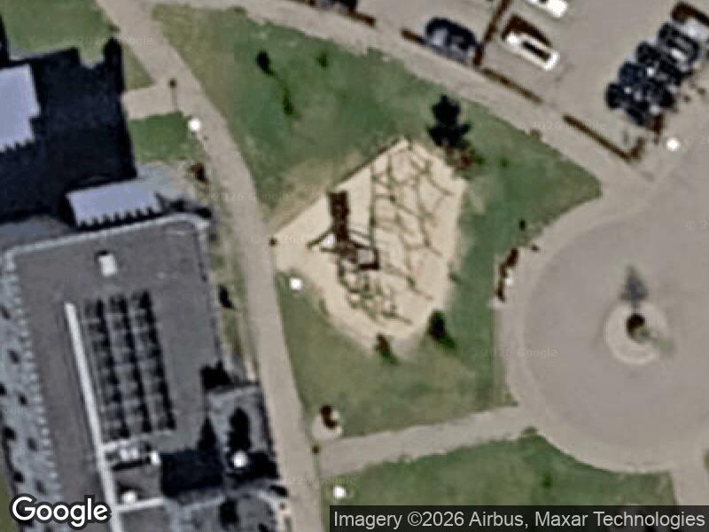 Satellitfoto af Legepladsen v. Åstvej