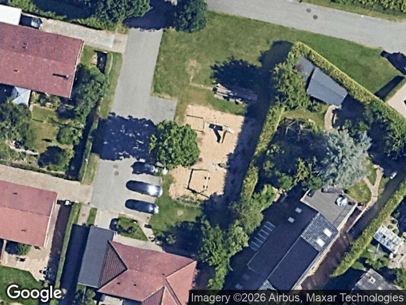 Satellitfoto af Legepladsen v. Jernaldervej