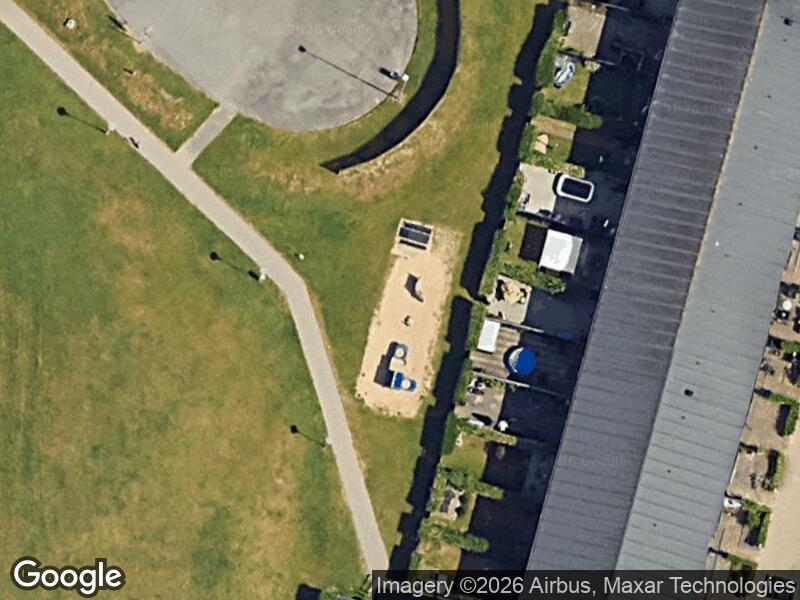 Satellitfoto af Legepladsen v. Jyttevej