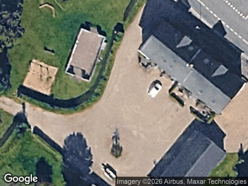 Satellitfoto af Højrup legeplads