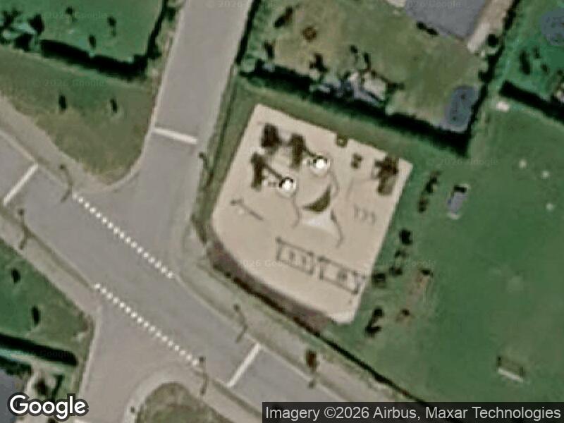 Satellitfoto af Legepladsen v. Sandemandsvænget