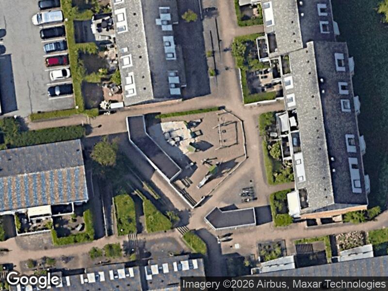 Satellitfoto af Legepladsen v. Voldumvej