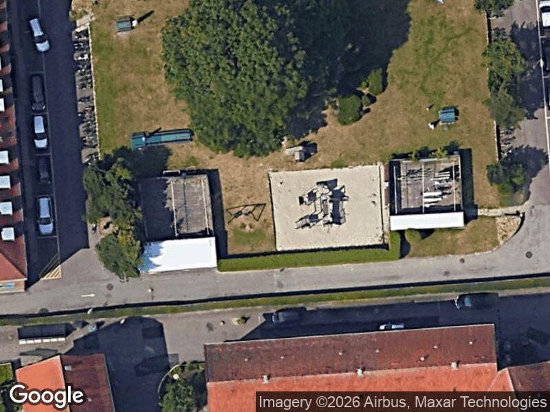 Satellitfoto af Legepladsen v. Hvidovrevej