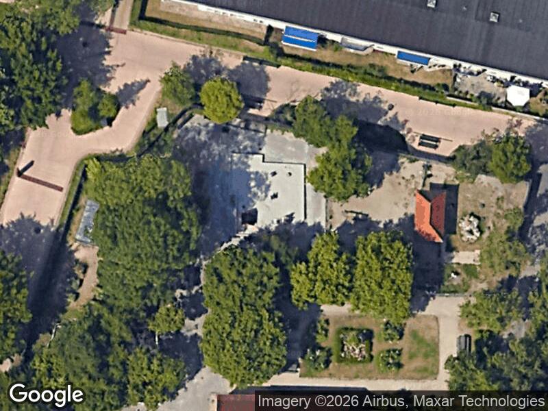 Satellitfoto af Bondegårdslegepladsen i Remiseparken