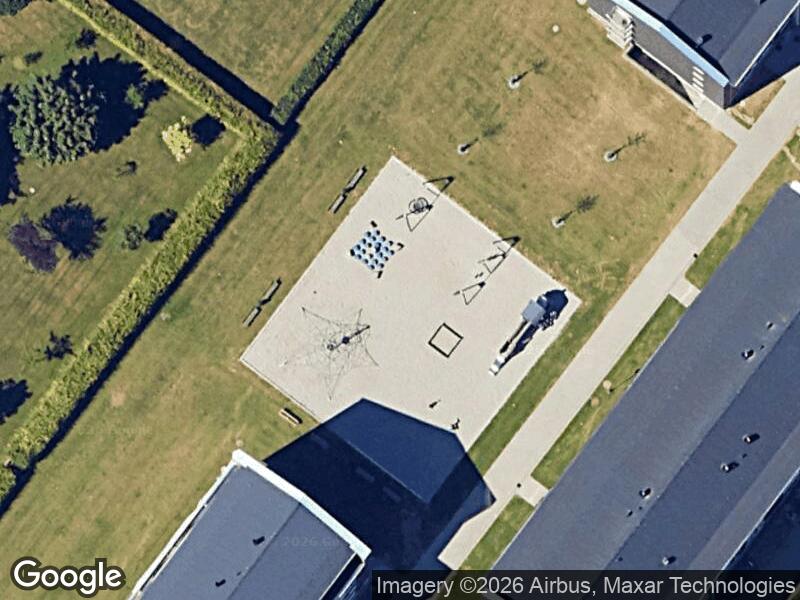 Satellitfoto af Legepladsen v. Dianavænget