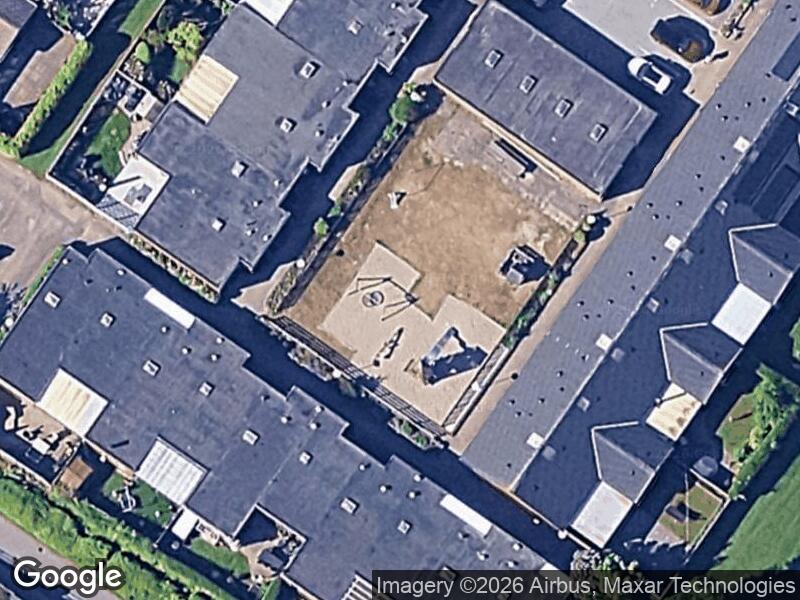 Satellitfoto af Legepladsen v. Granlunden