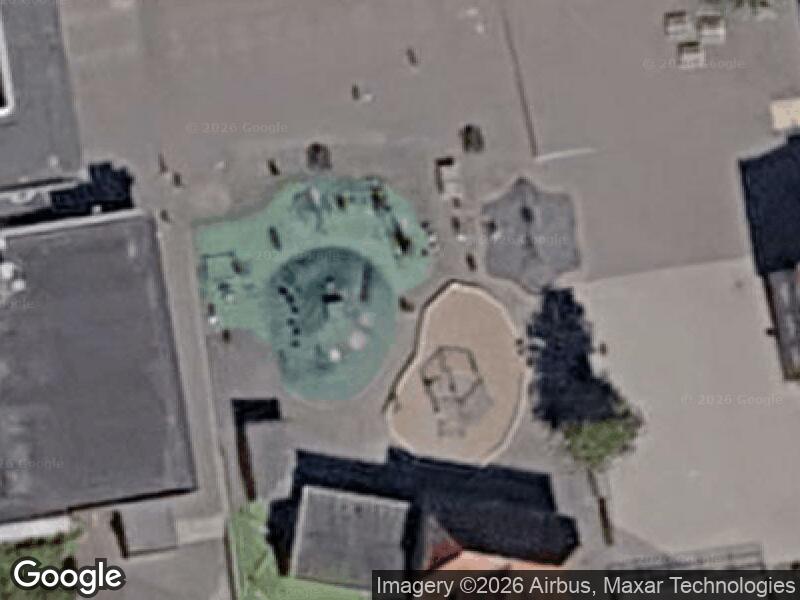 Satellitfoto af Legepladsen v. Slagtergade