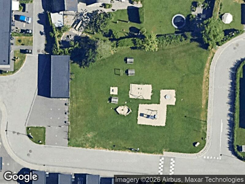 Satellitfoto af Legepladsen v. Vestergårdsvangen