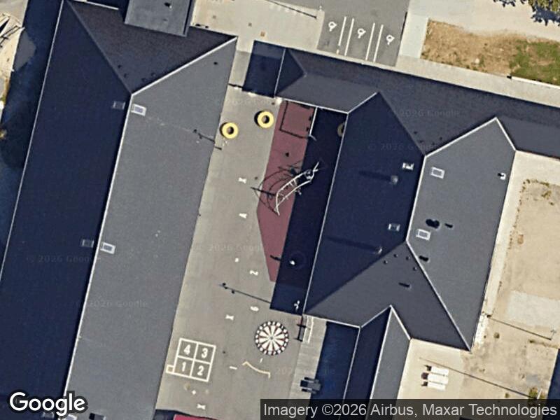 Satellitfoto af Legepladsen v. Stjernevej