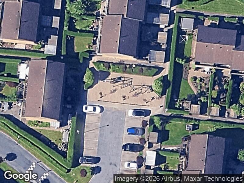 Satellitfoto af Legepladsen v. Grønnegården