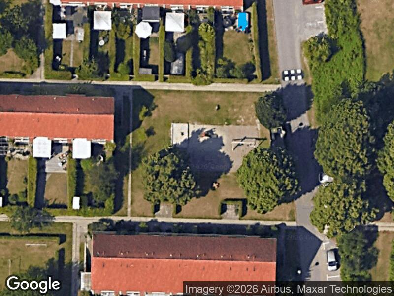 Satellitfoto af Legepladsen v. Torvestien