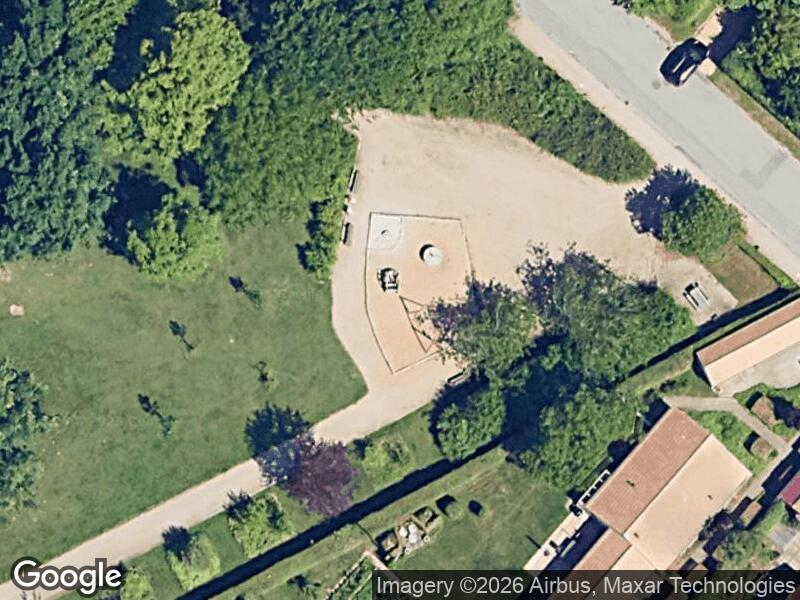 Satellitfoto af Legepladsen i Skoleparken