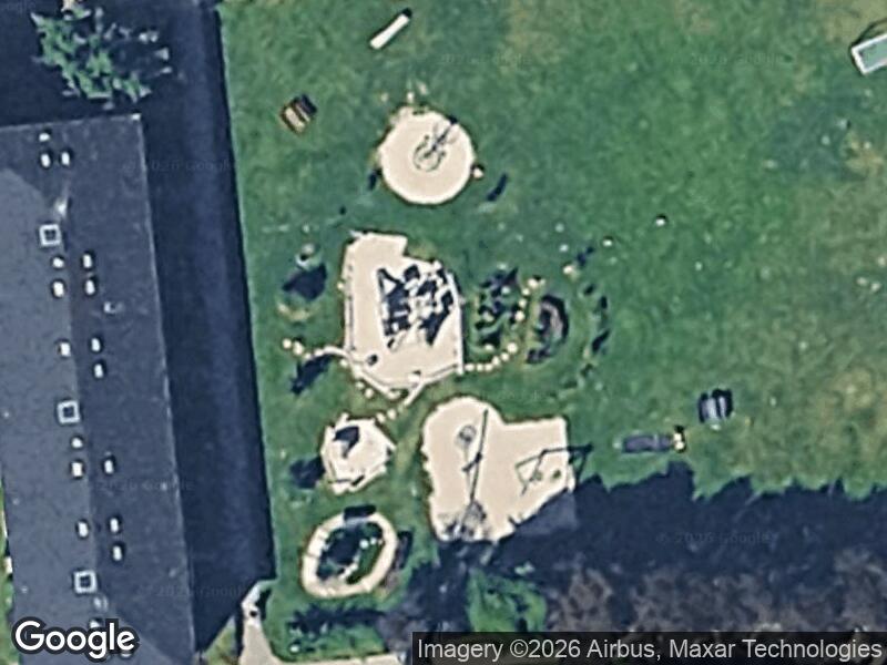 Satellitfoto af Legepladsen v. Gammel Holmegårdsvej
